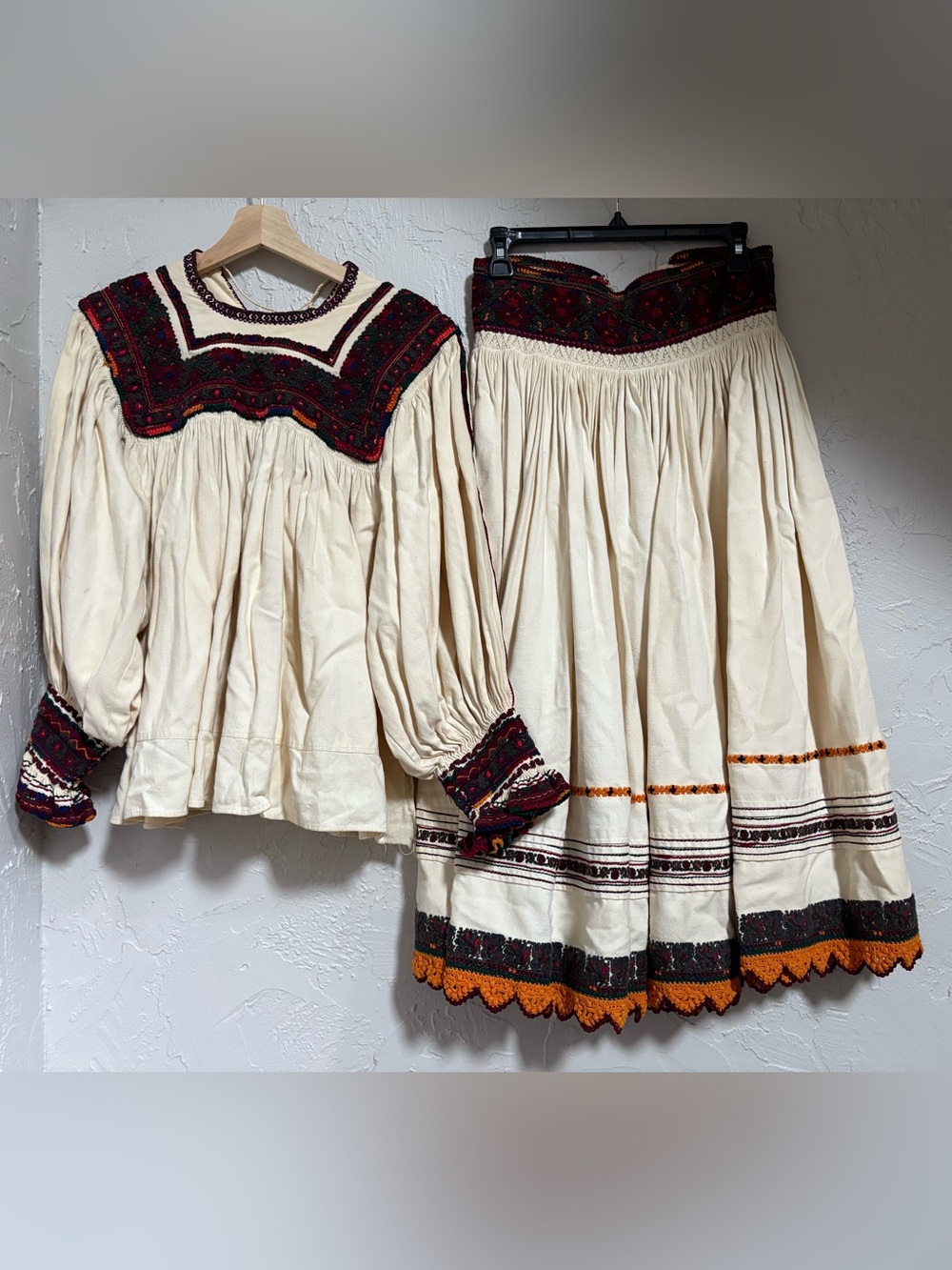 Early 20th century Romanian folk costume